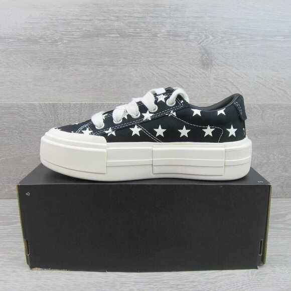 Converse CTAS Cruise Archive Stars OX Women's Size 8 Black Shoes NEW - Picture 3 of 14